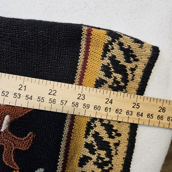 Vintage Cardigan Floral Embroidered Long Sleeve Sweater Size Large Art t… - Picture 4 of 13